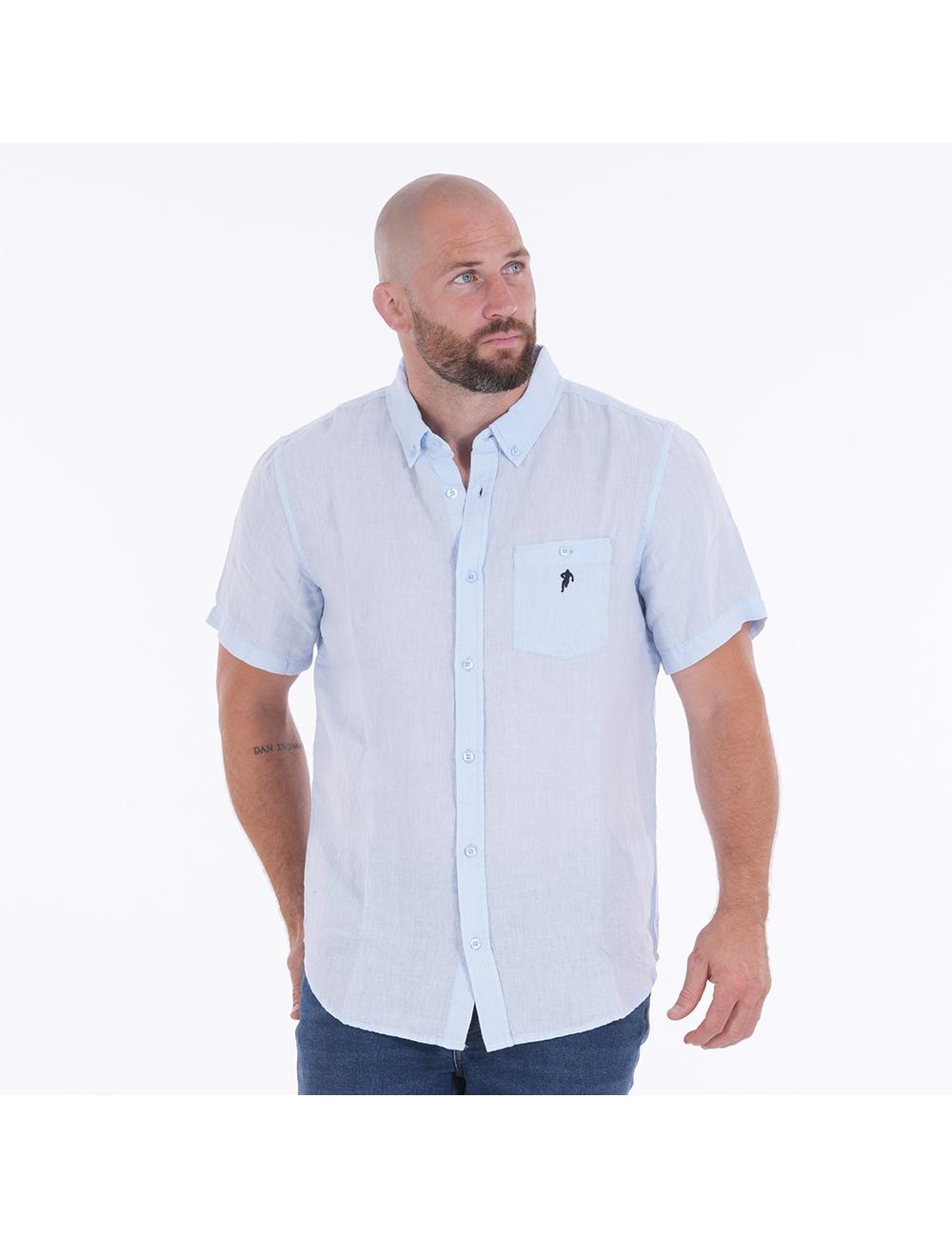 CHEMISE LIN MC