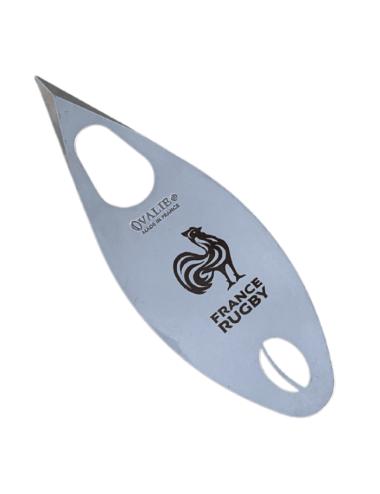 LANCETTE A HUITRE INOX FRANCE RUGBY X OVALIE