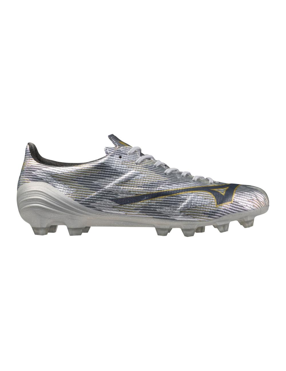 CRAMPONS MIZUNO ALPHA II ELITE (FG) ARGENT