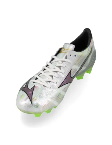 CRAMPONS MIZUNO ALPHA II ELITE (FG) BLANC