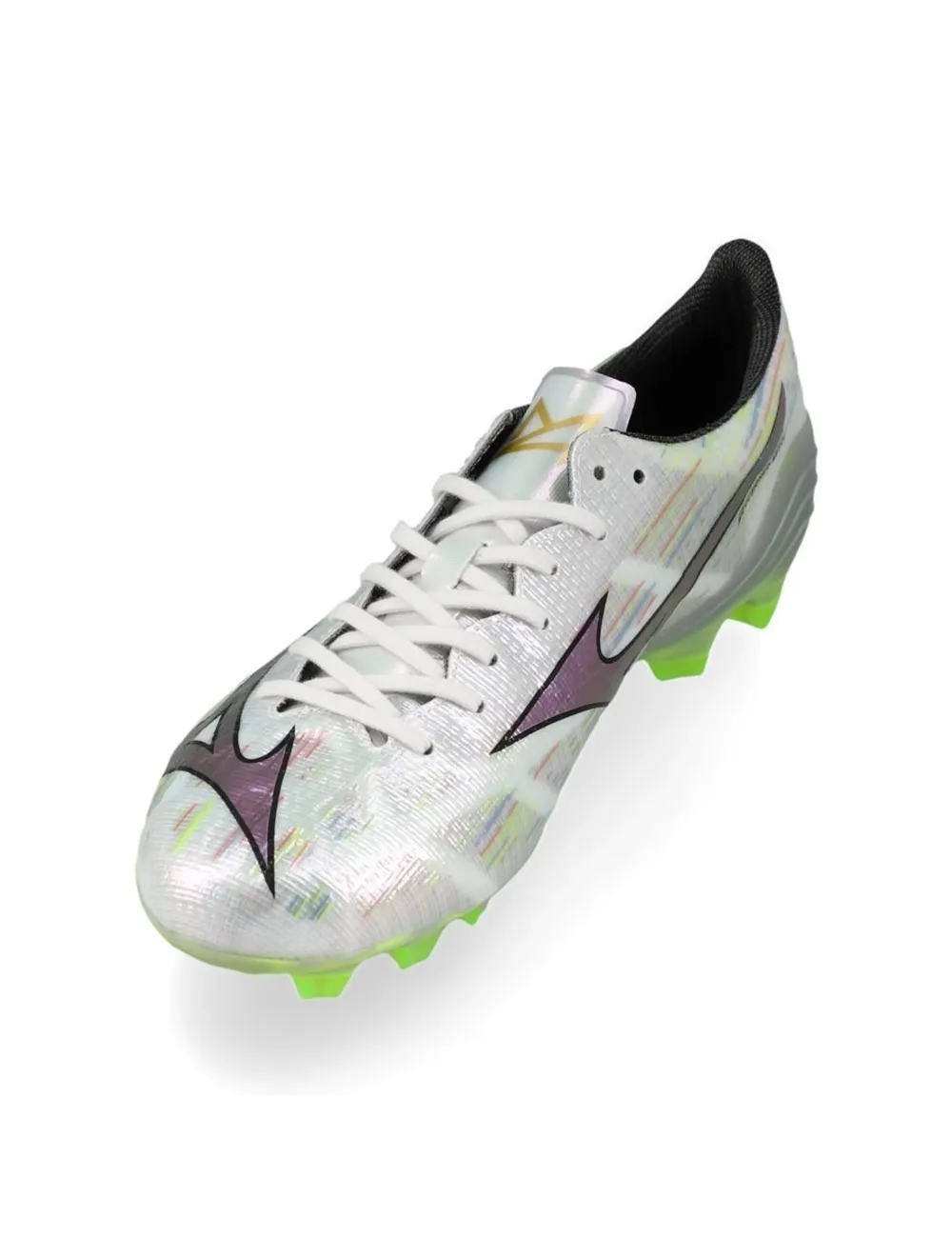 CRAMPONS MIZUNO ALPHA II ELITE (FG) BLANC