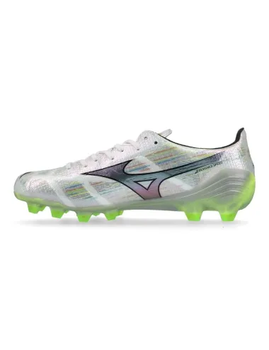 CRAMPONS MIZUNO ALPHA II ELITE (FG) BLANC