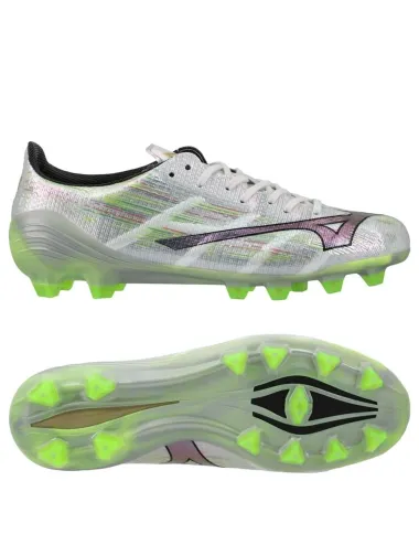 CRAMPONS MIZUNO ALPHA II ELITE (FG) BLANC