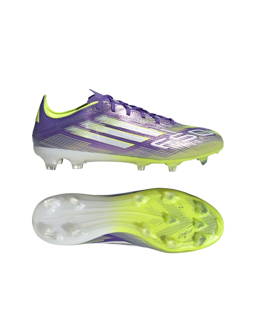 CRAMPONS F50 PRO FG VIOLETTE