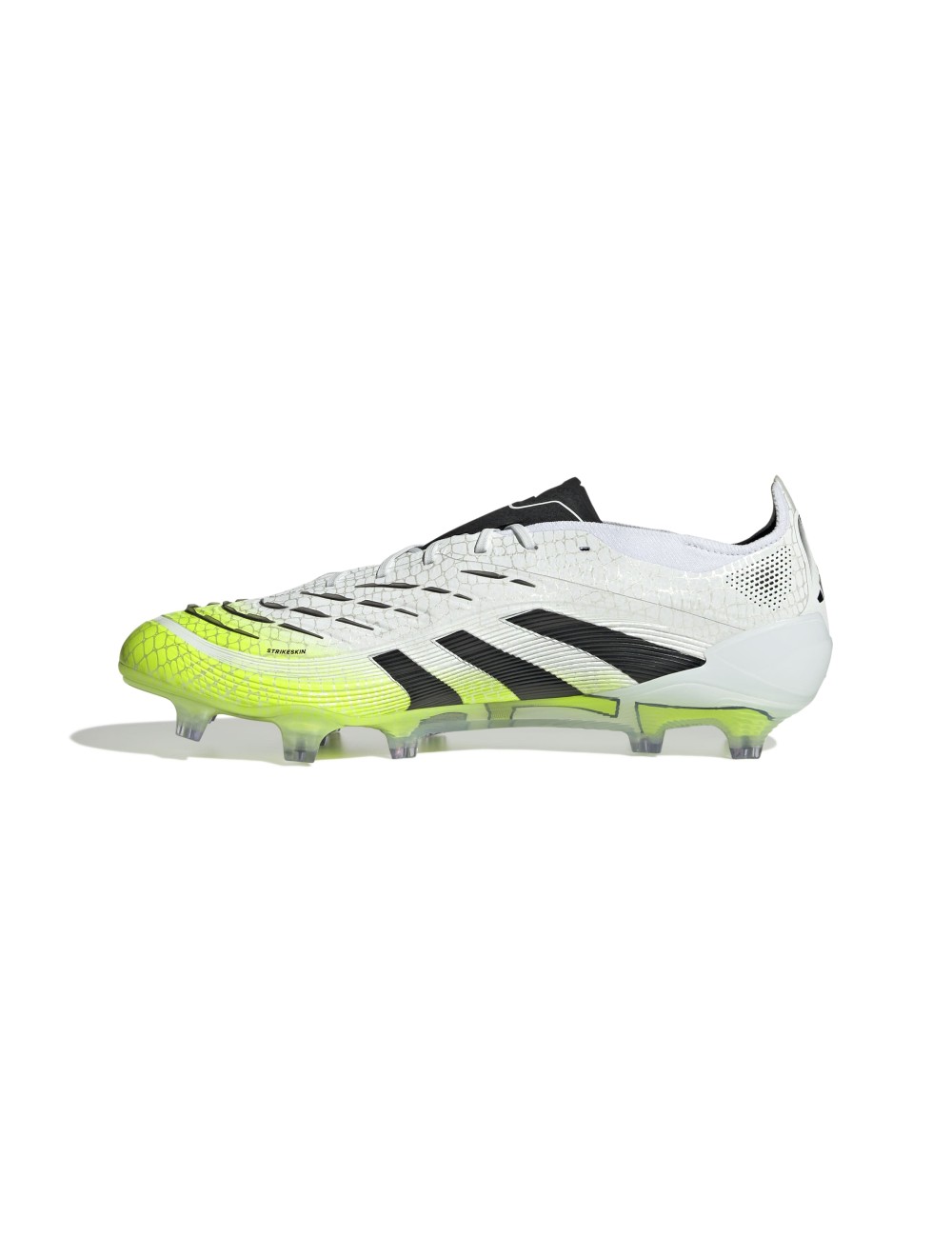 CRAMPONS ADIDAS PREDATOR ELITE FG BLANC/JAUNE