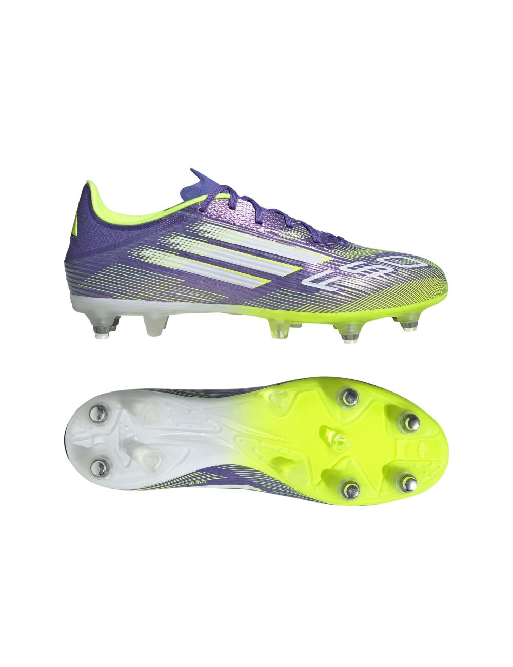 CRAMPONS ADIDAS F50 LEAGUE SG BLANC