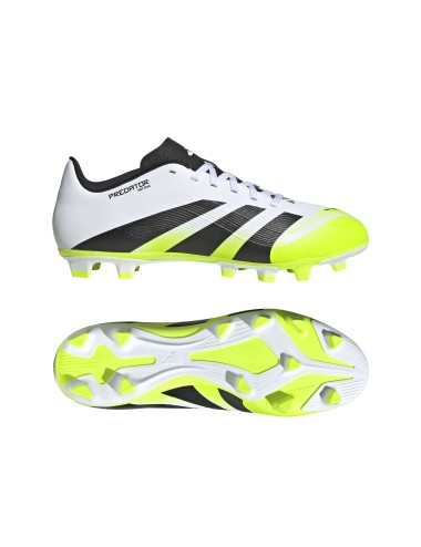 CRAMPONS ADIDAS PREDATOR CLUB FG/MG BLANC
