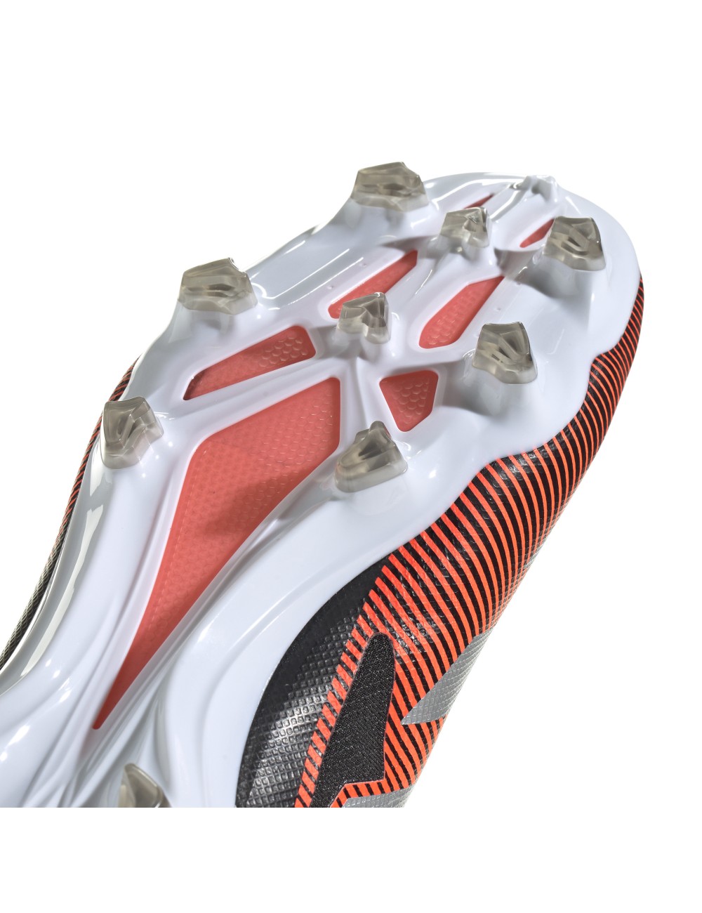 CRAMPONS ADIDAS ADIZERO RS15 PRO (FG) NOIR/ROUGE