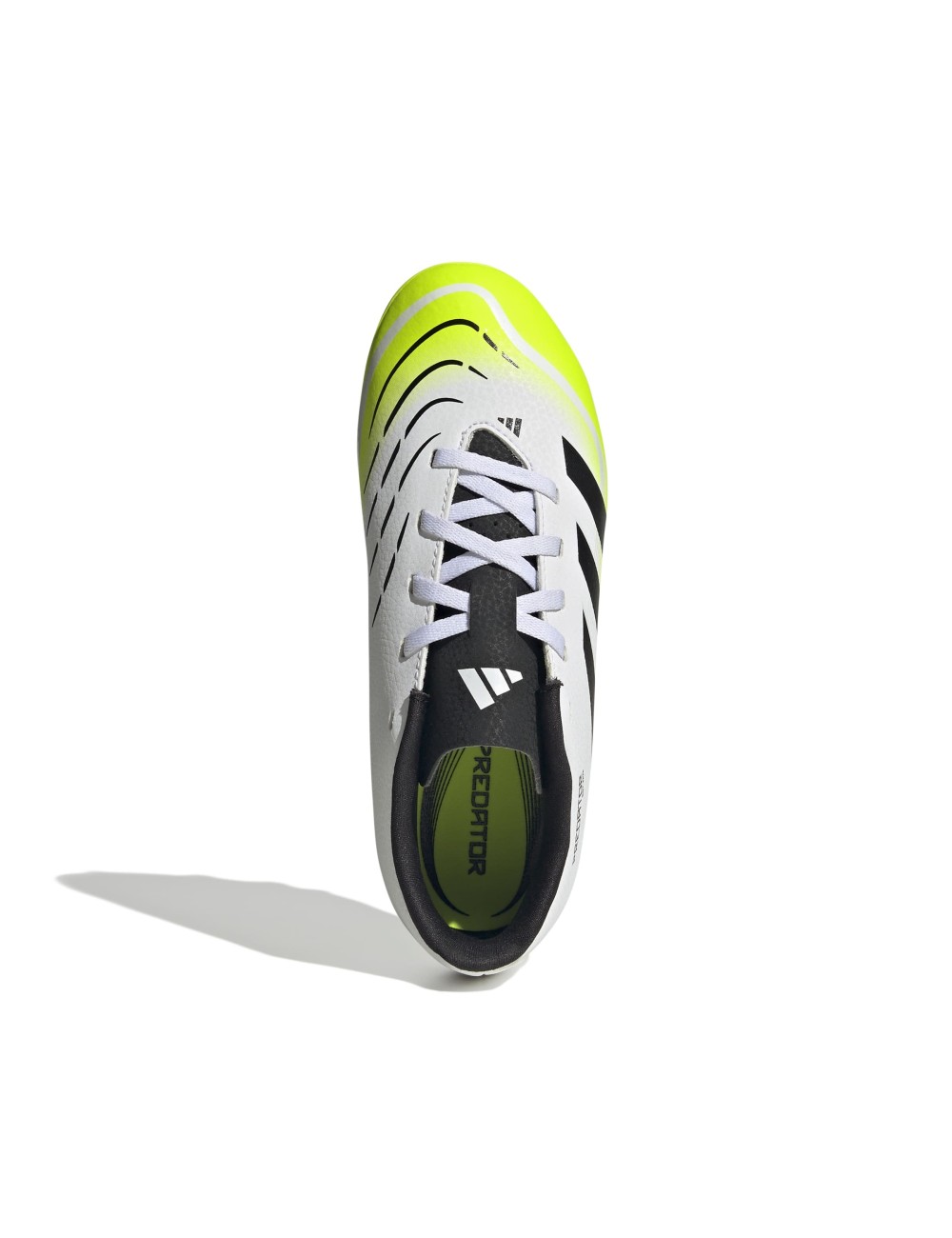 CRAMPONS ADIDAS PREDATOR CLUB FG/MG ENFANT BLANC