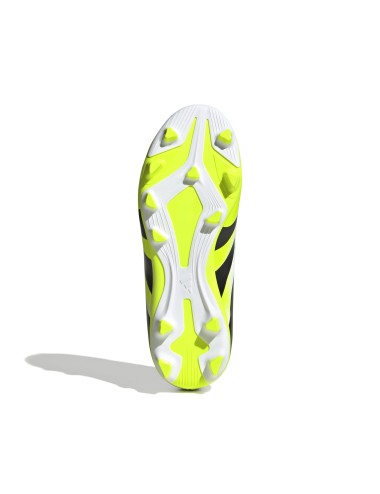 CRAMPONS ADIDAS PREDATOR CLUB FG/MG ENFANT BLANC 