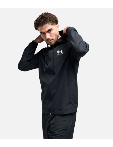 VESTE COUPE-VENT WOVEN UA RIVAL WINBREAKER NOIR