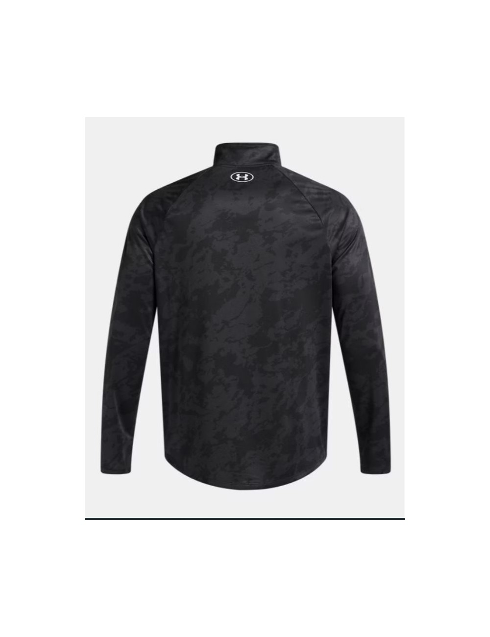 HAUT MANCHES LONGUES 1/4 ZIP UA TECH 2.0 NOIR/ARMY