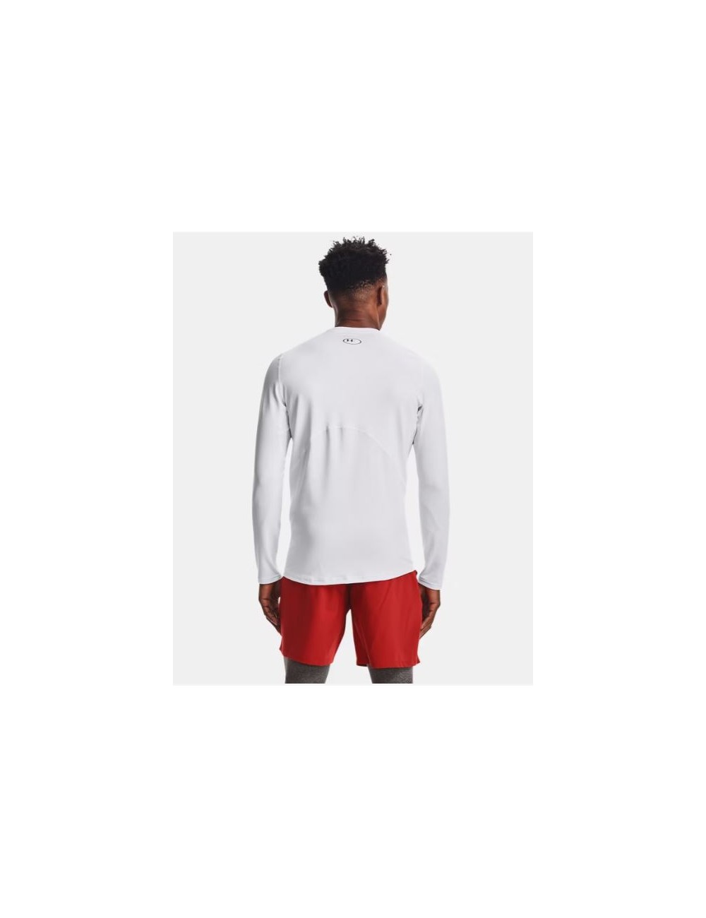 BASELAYER COLDGEAR UNDER ARMOUR COL RAS BLANC