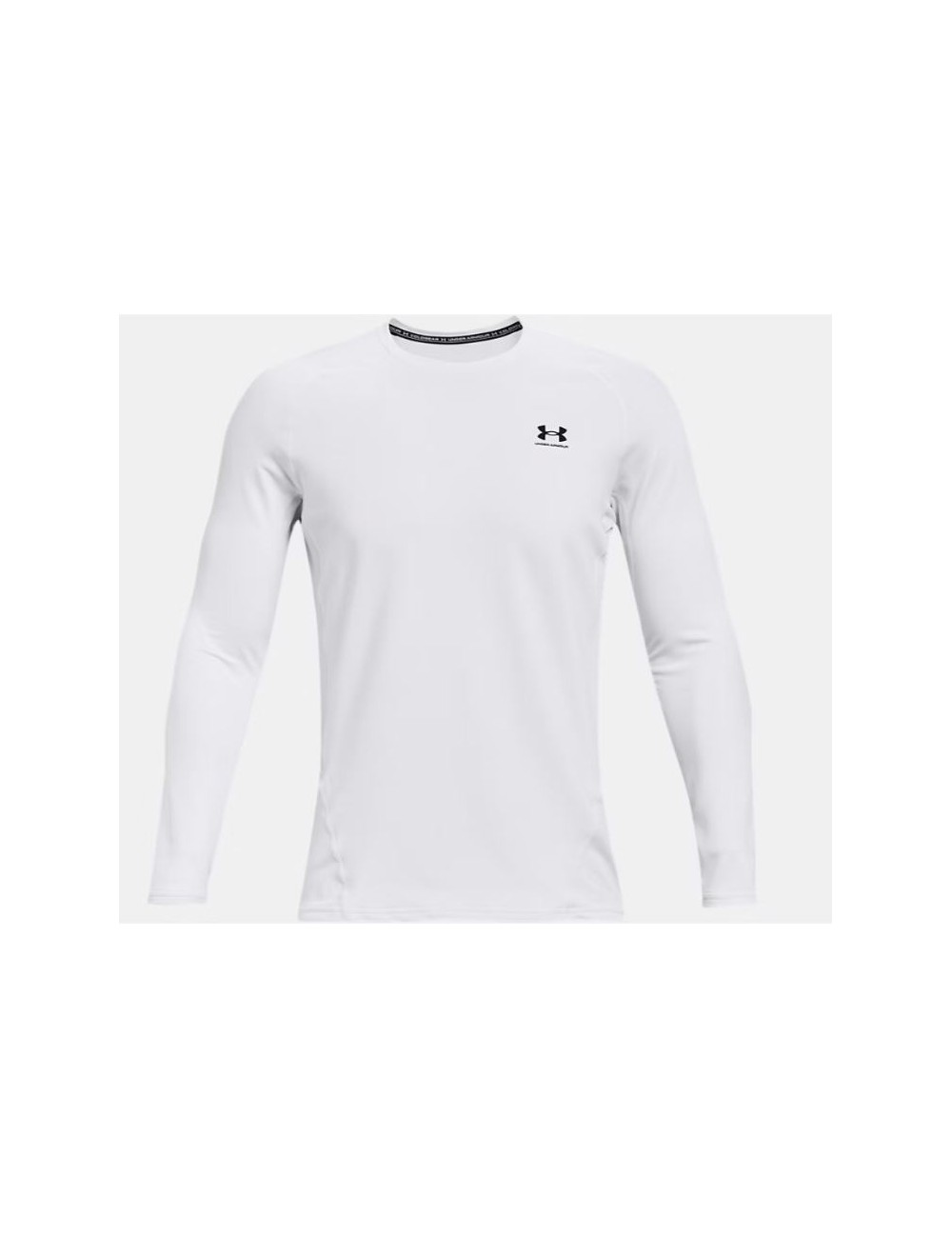BASELAYER COLDGEAR UNDER ARMOUR COL RAS BLANC