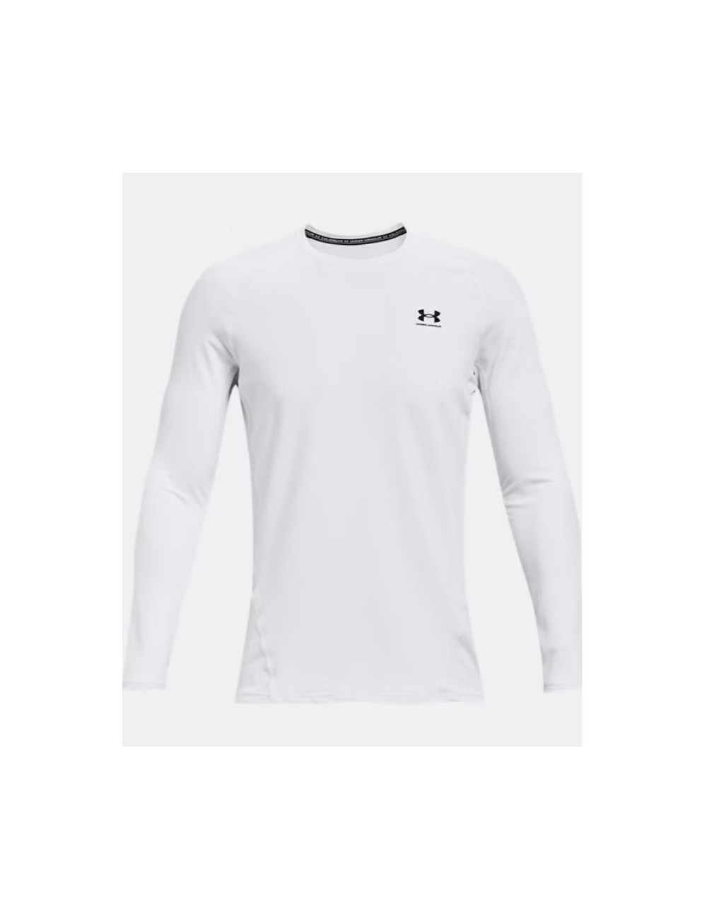BASELAYER COLDGEAR UNDER ARMOUR COL RAS BLANC