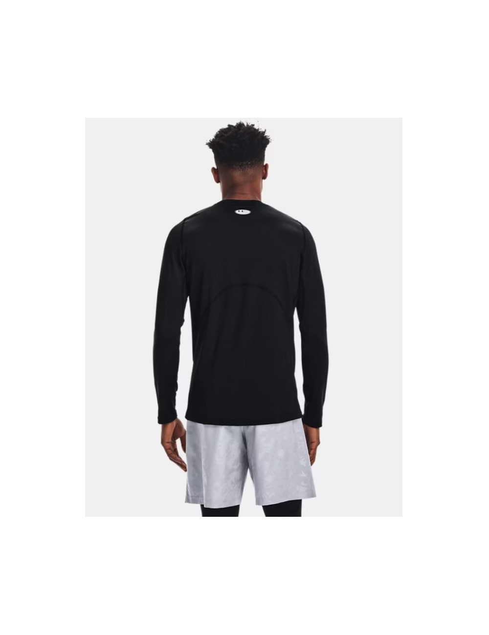 BASELAYER COLDGEAR UNDER ARMOUR COL RAS NOIR