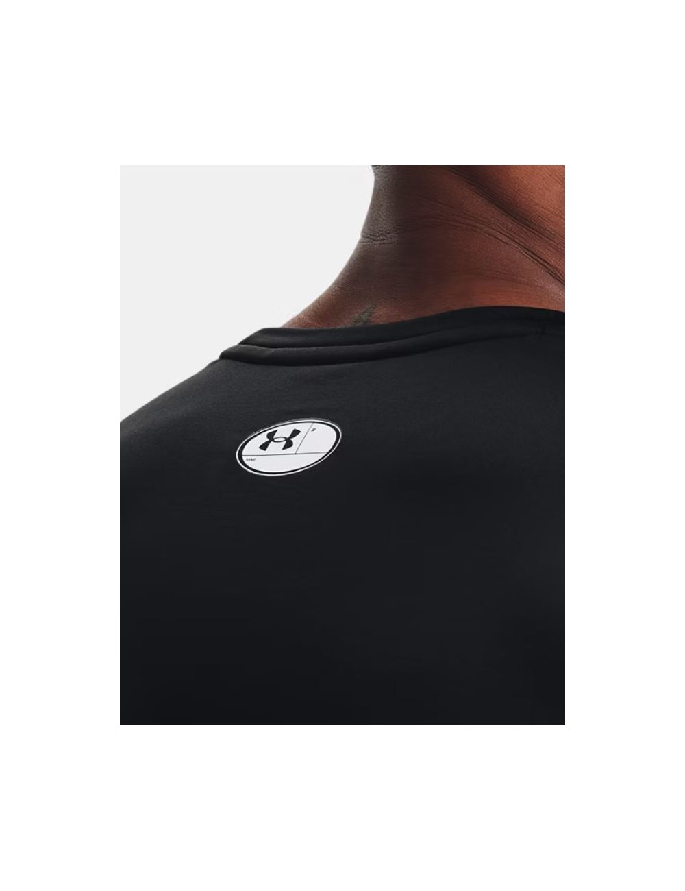 BASELAYER COLDGEAR UNDER ARMOUR COL RAS NOIR