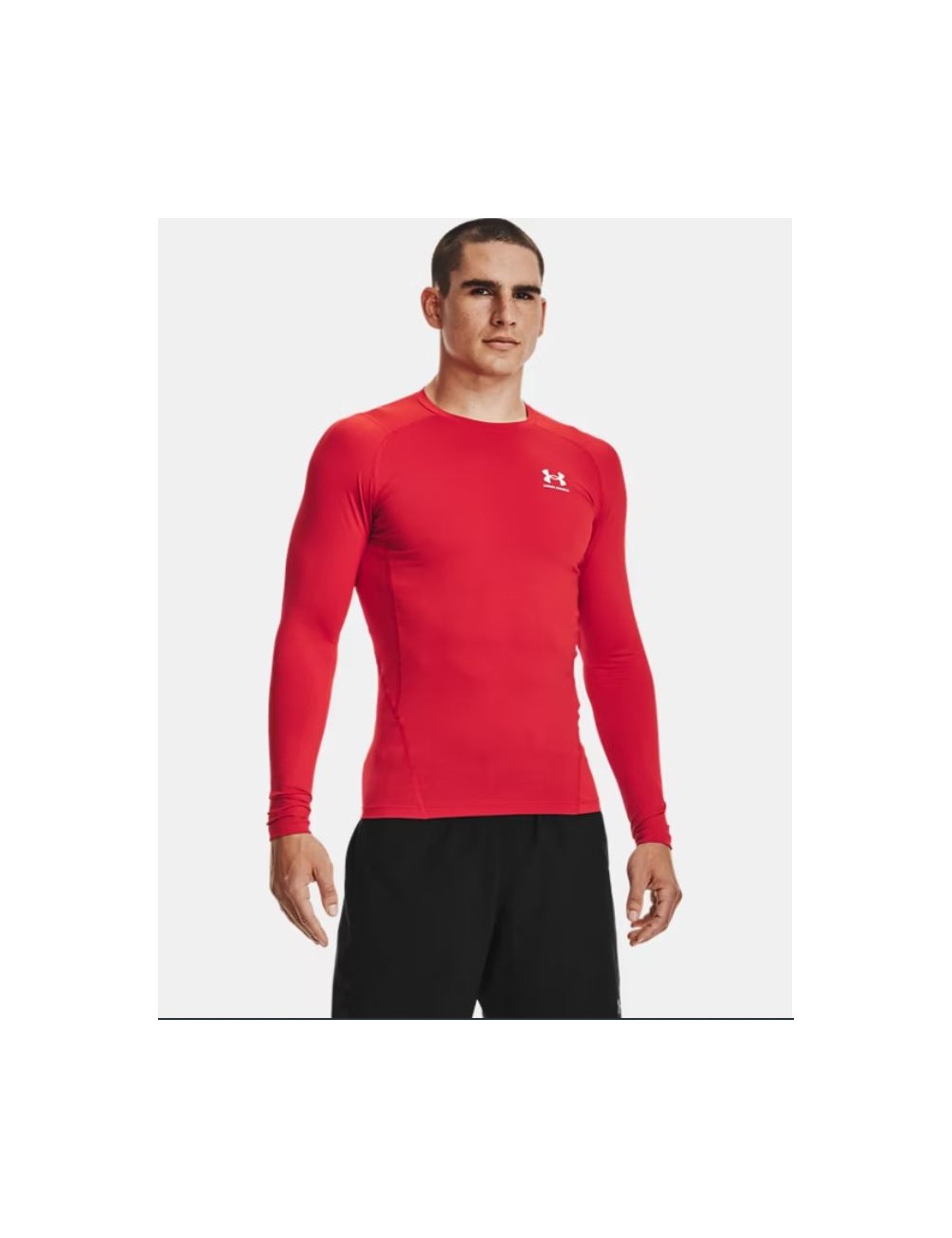Baselayer UA heatgear compression rouge