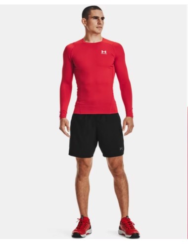 Baselayer UA heatgear compression rouge