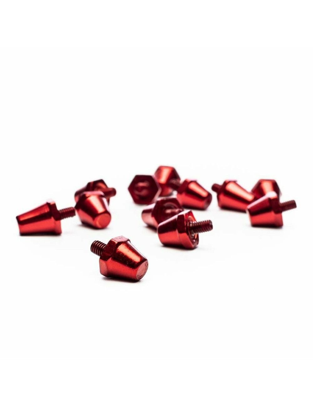 CRAMPON ALU 6KT ROUGE 8x13mm/4x16 universel