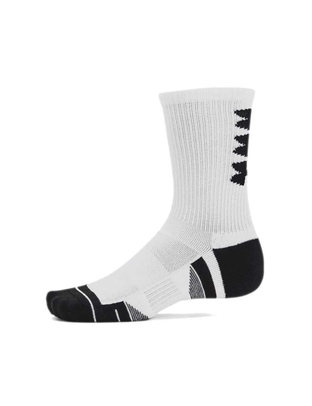 LOT DE 3 PAIRES DE CHAUSSETTES UA PERF TECH BLANC