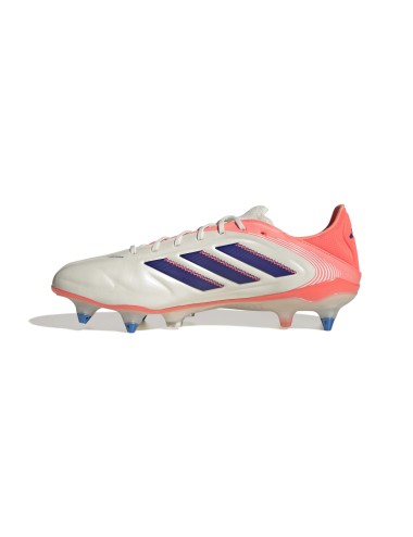 CRAMPONS COPA PURE III ELITE SG BLANC/ORANGE