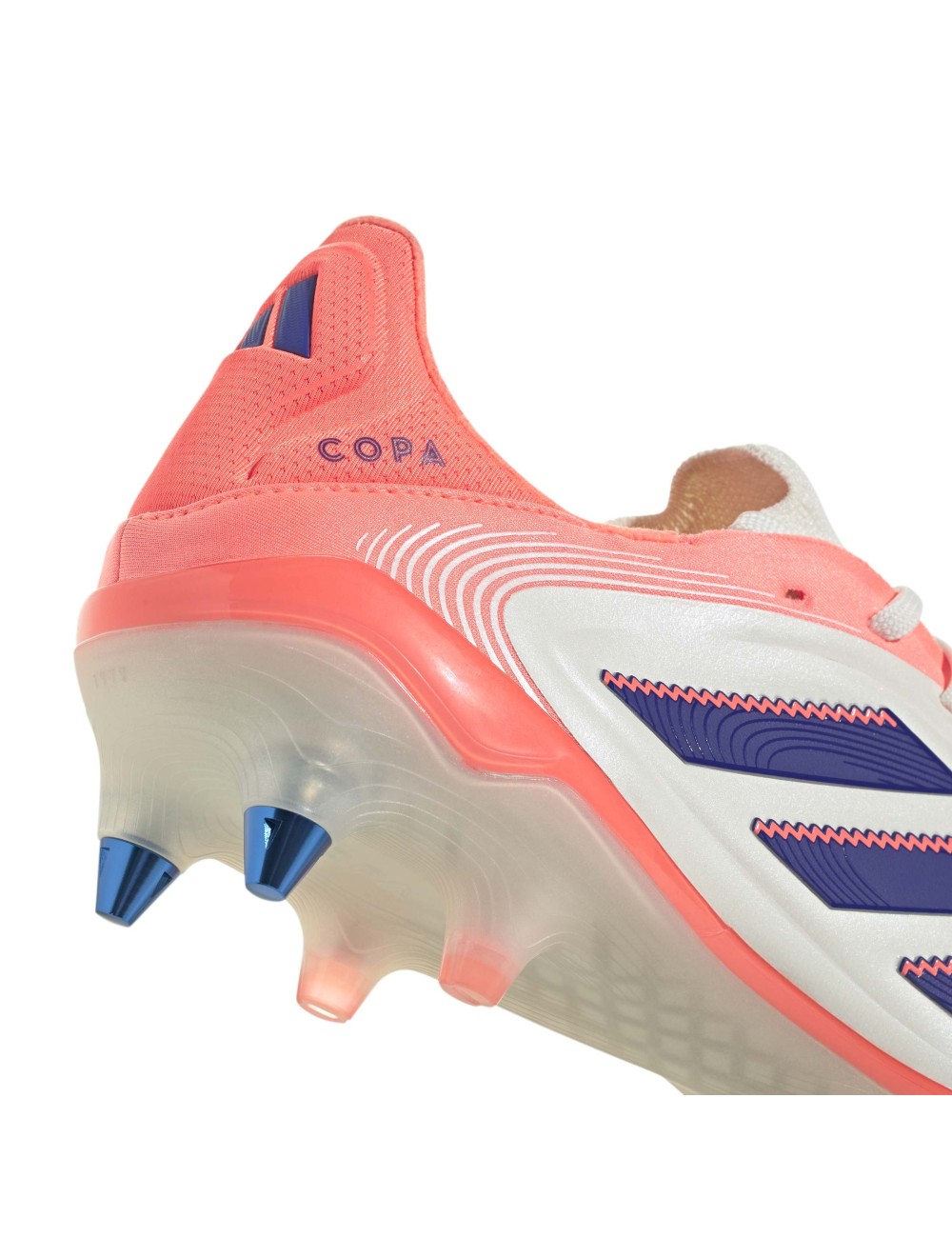 CRAMPONS COPA PURE III ELITE SG BLANC/ORANGE