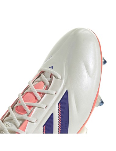 CRAMPONS COPA PURE III ELITE SG BLANC/ORANGE