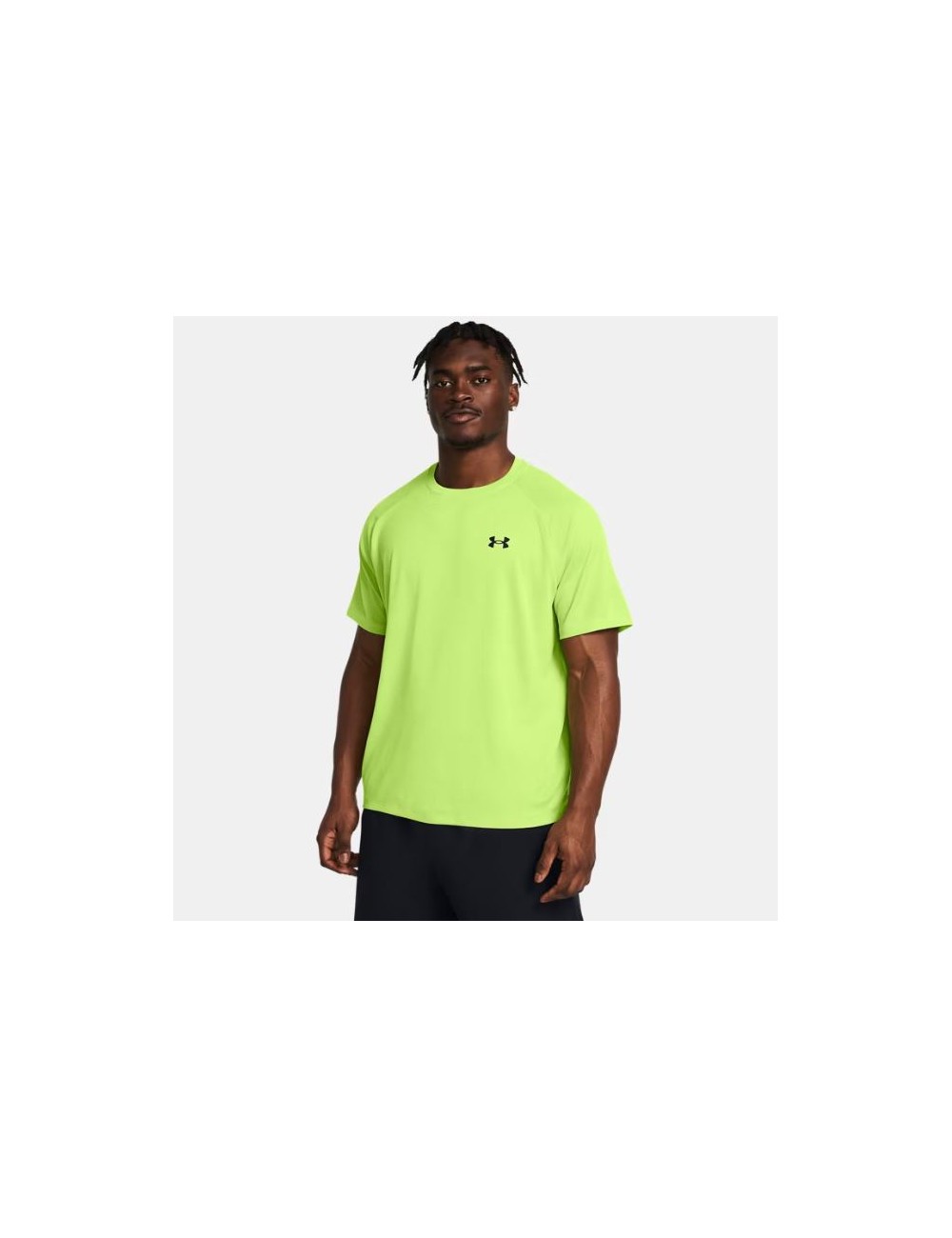 T-SHIRT UNDER ARMOUR TECH TEXTURED VERT