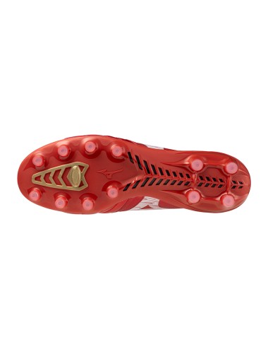 CRAMPONS MIZUNO MORELIA NEO BETA ELITE MD ROUGE