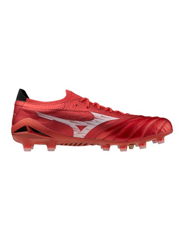 CRAMPONS MIZUNO MORELIA NEO BETA ELITE MD ROUGE