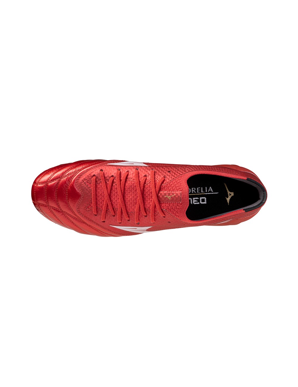 CRAMPONS MIZUNO MORELIA NEO BETA ELITE MD ROUGE