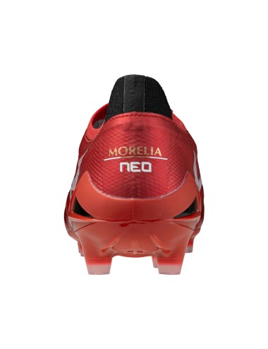 CRAMPONS MIZUNO MORELIA NEO BETA ELITE MD ROUGE