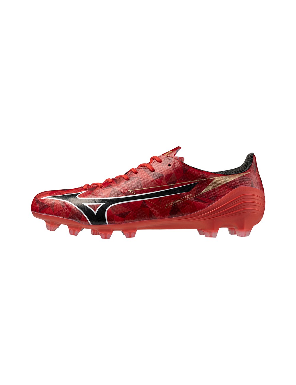 CRAMPONS MIZUNO ALPHA II ELITE MD ROUGE