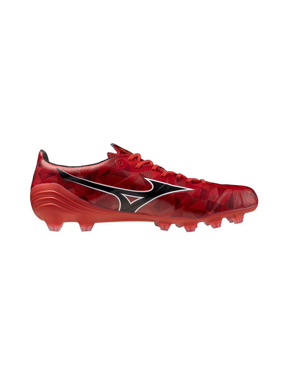 CRAMPONS MIZUNO ALPHA II ELITE MD ROUGE
