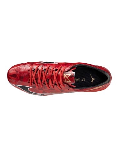 CRAMPONS MIZUNO ALPHA II ELITE MD ROUGE