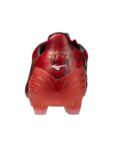 CRAMPONS MIZUNO ALPHA II ELITE MD ROUGE