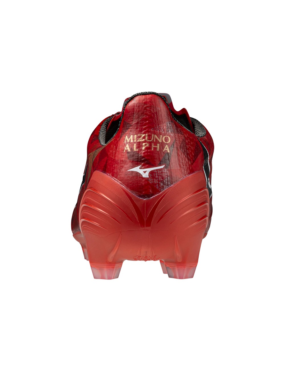 CRAMPONS MIZUNO ALPHA II ELITE MD ROUGE