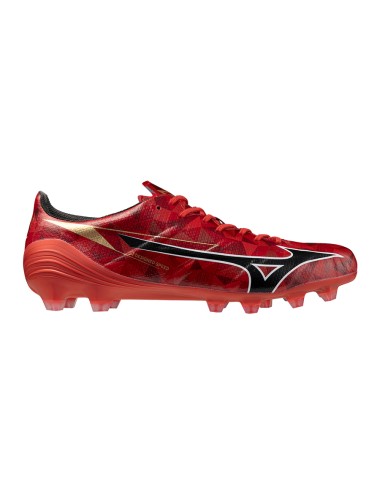 CRAMPONS MIZUNO ALPHA II ELITE MD ROUGE