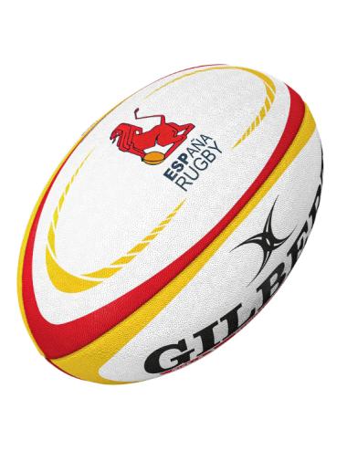 BALLON RUGBY REPLICA ESPAGNE GILBERT TAILLE 5
