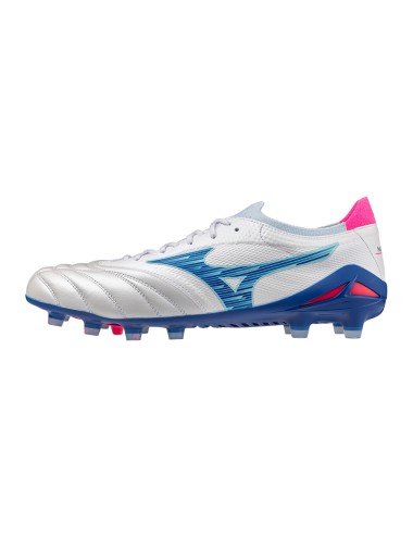 CRAMPONS MIZUNO MORELIA NEO BETA ELITE MD BLANC