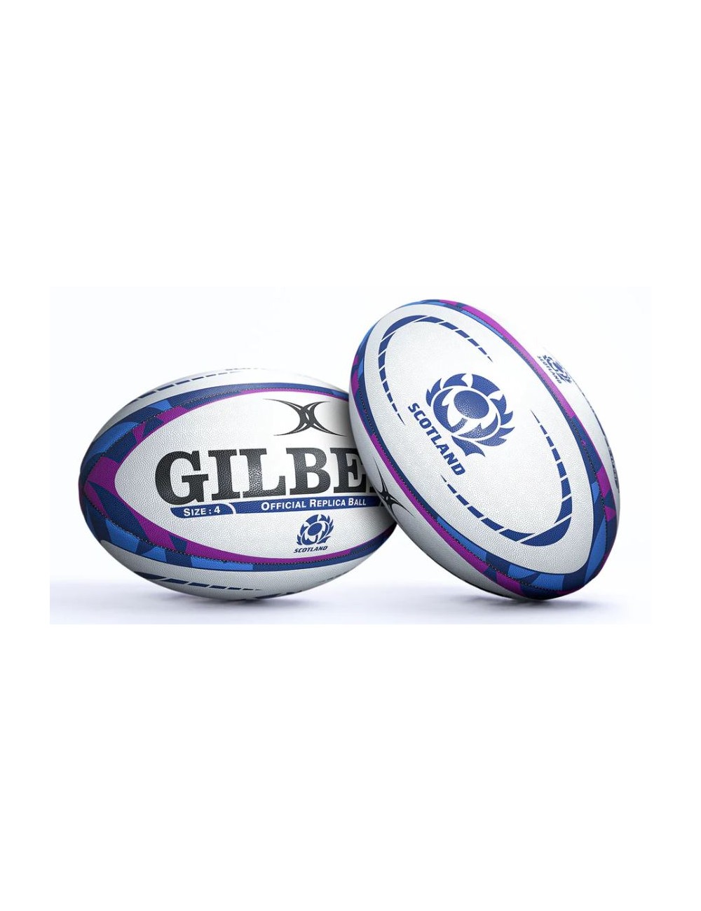 BALLON RUGBY REPLICA ECOSSE GILBERT TAILLE 5