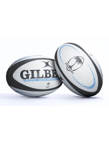 BALLON RUGBY REPLICA FIDJI GILBERT TAILLE 5