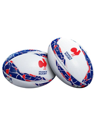 BALLON RUGBY SUPPORTER FRANCE GILBERT TAILLE 5