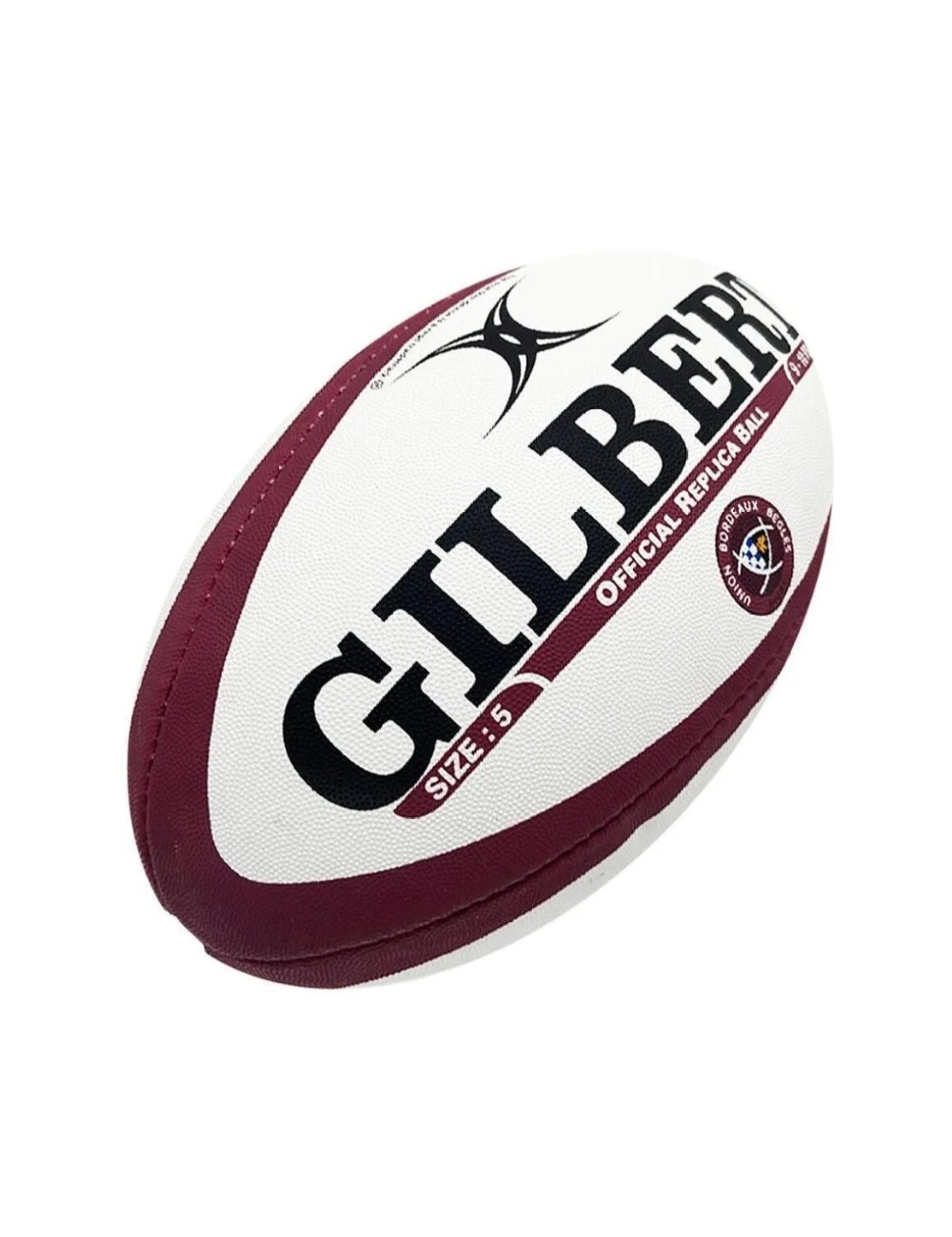 BALLON RUGBY REPLICA UNION BORDEAUX BEGLES GILBERT T5