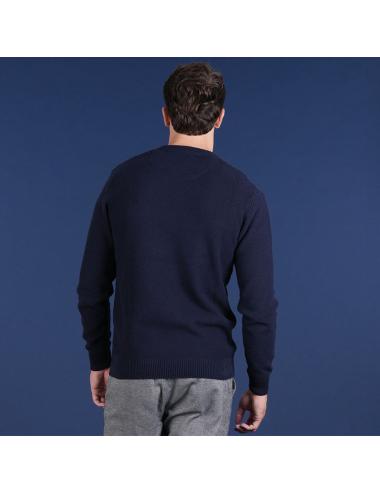 PULL RUCKFIELD SELECTED RUGBY BLEU MARINE