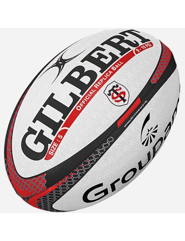 BALLON RUGBY REPLICA STADE TOULOUSAIN GILBERT T5