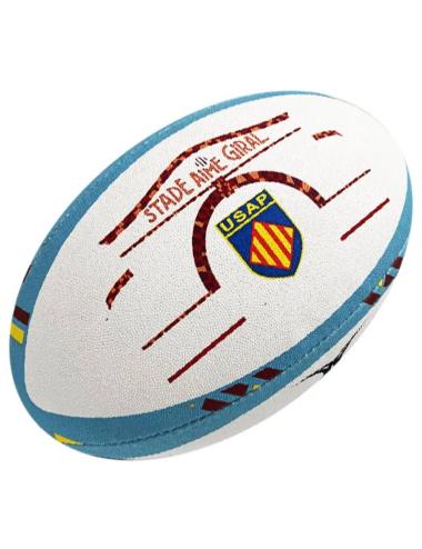BALLON RUGBY REPLICA USA PERPIGNAN GILBERT TAILLE 5
