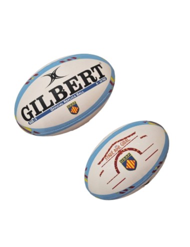 BALLON RUGBY REPLICA USA PERPIGNAN GILBERT TAILLE 5