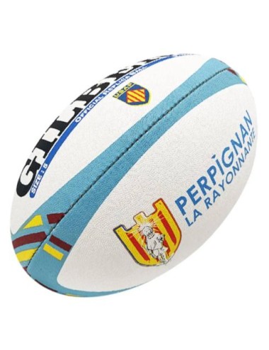 BALLON RUGBY REPLICA USA PERPIGNAN GILBERT TAILLE 5